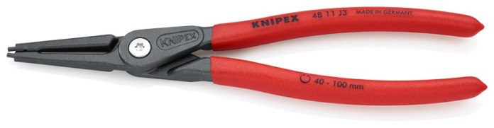 Szczypce do pierścieni osadczych Knipex 48 11 J3